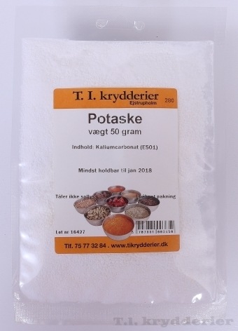 Potaske 50 g Diverse krydderier Madkurven.dk