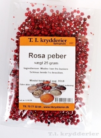 Rosa Peber 25 g Peber Madkurven.dk