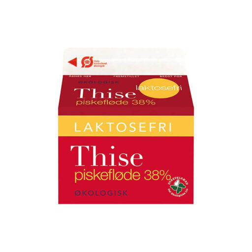 Thise Laktosefri Piskefløde 38% 1/4 l.