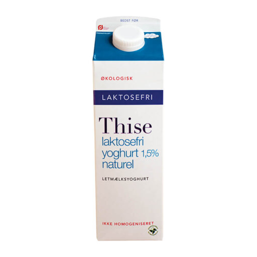 Thise Laktosefri Yoghurt Natural 1,5% 1000 gr.