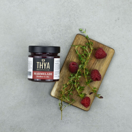 THYA marmelade – Hindbær og ribs
