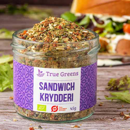 True Greens Sandwich krydderi