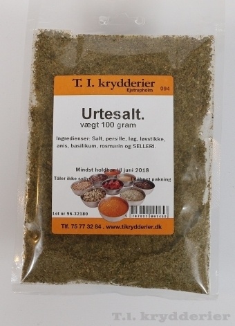 Urtesalt 100 g Salt Madkurven.dk